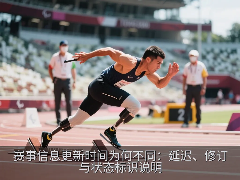 简洁的赛事信息状态面板与时间线图示