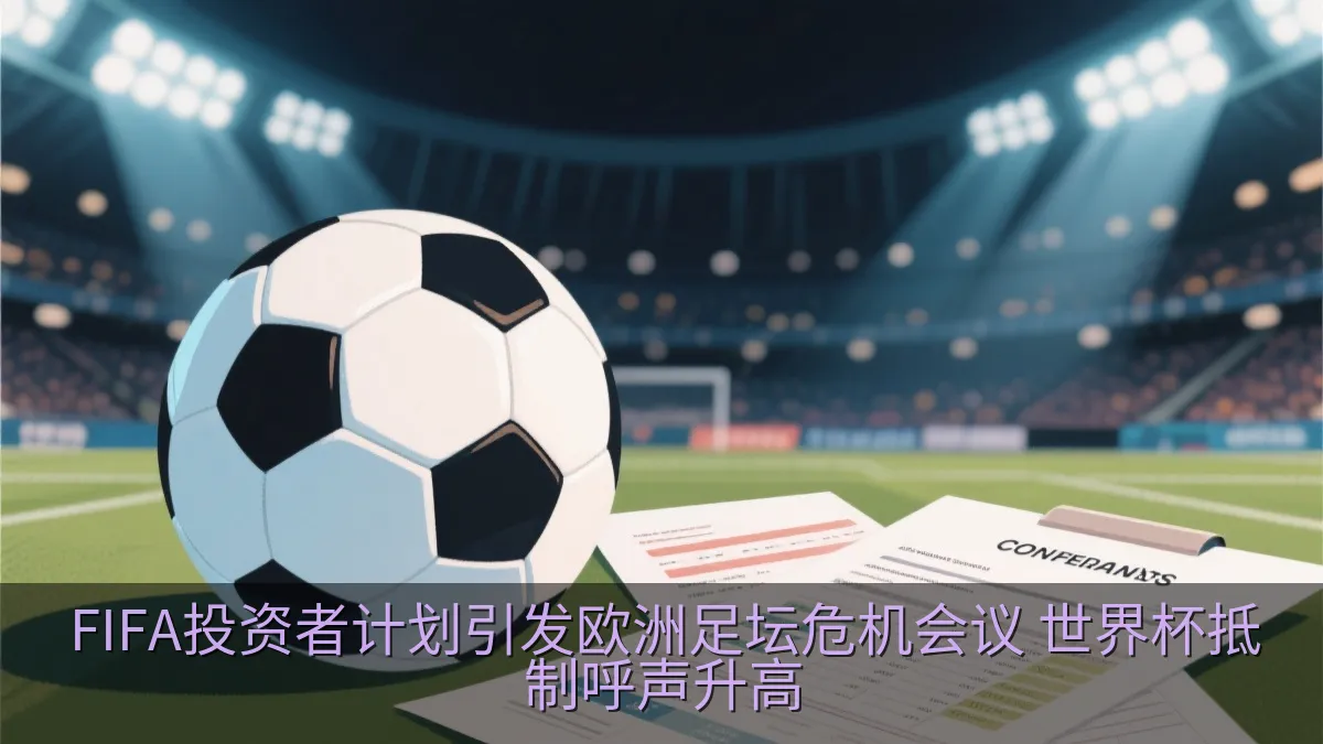 足球与金融文件象征商业投资争议的新闻插图